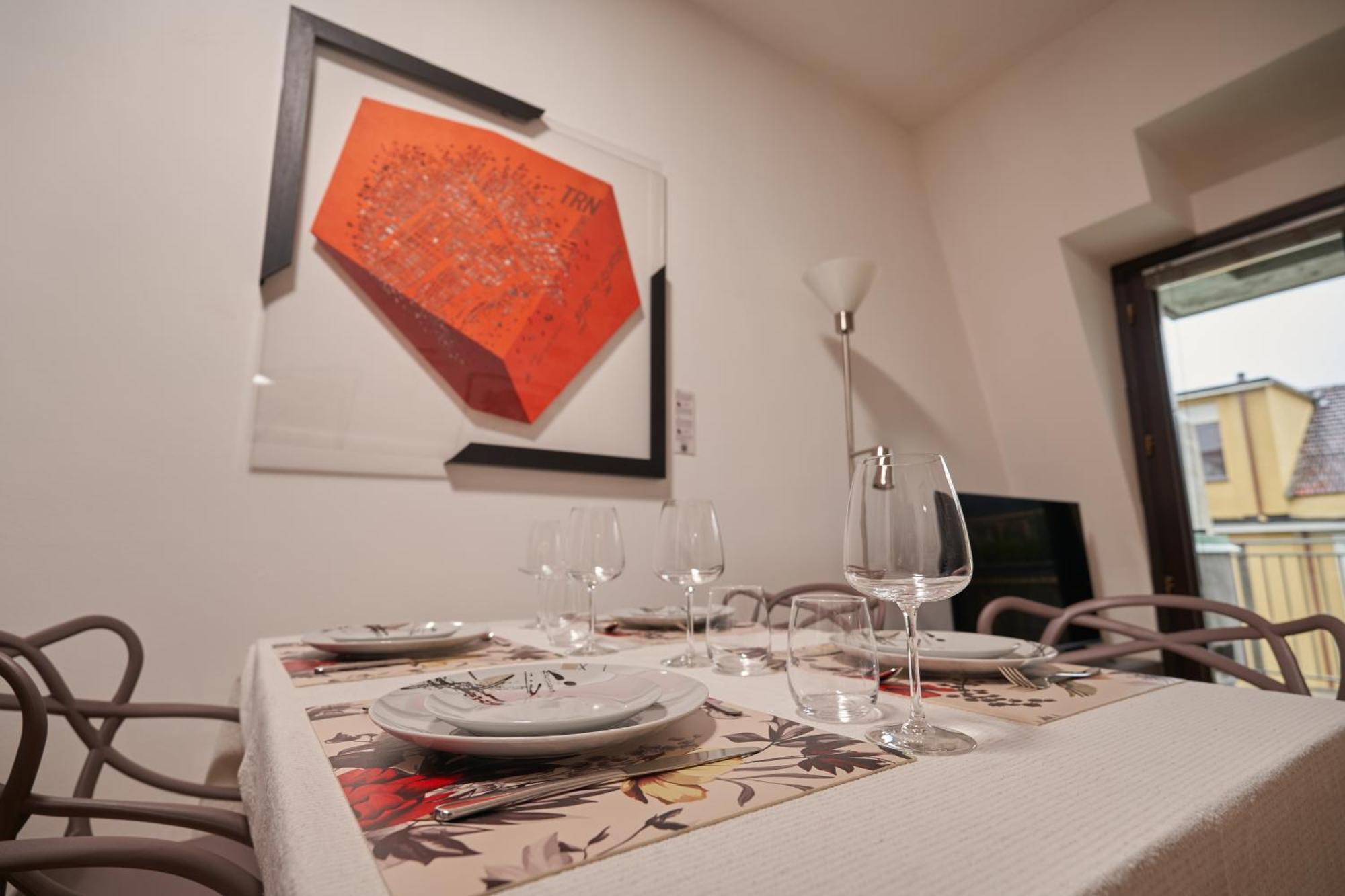 Gallery Suite The Turin Center Apartment 5 Floor, Free Garage, Big Terrace Kültér fotó